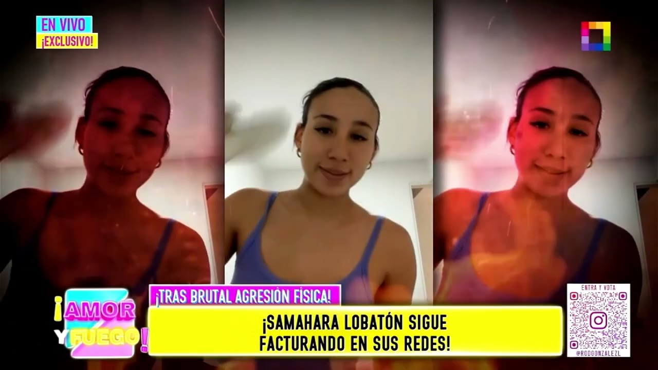 Amor y Fuego - ENE 15 - ¡SAMAHARA LOBATÓN SIGUE FACTURANDO EN SUS REDES! | Willax