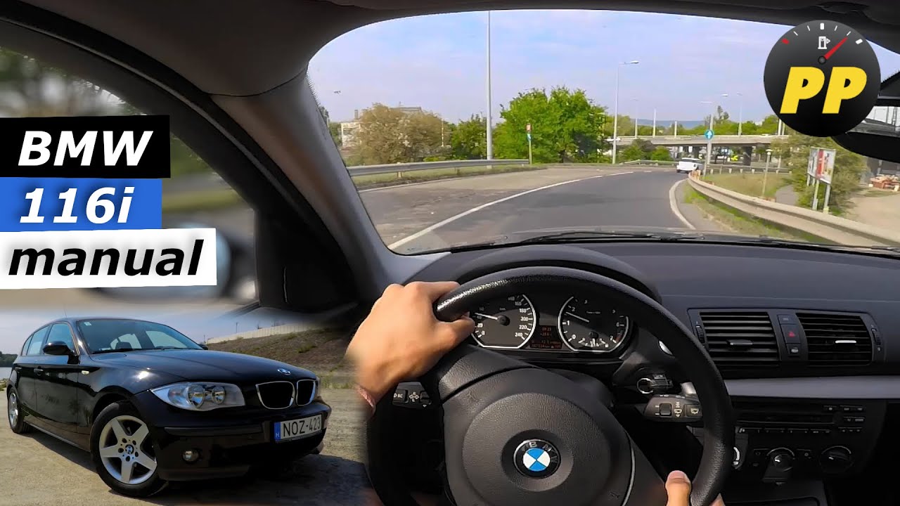 BMW 116i - ASMR city driving POV 3D binaural audio