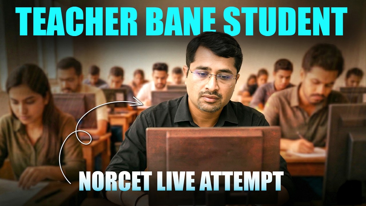 NORCET 9 Pre Question Paper Solution | NORCET 8 PYQ Solution | NORCET PYQ Solution by Himmat Sir