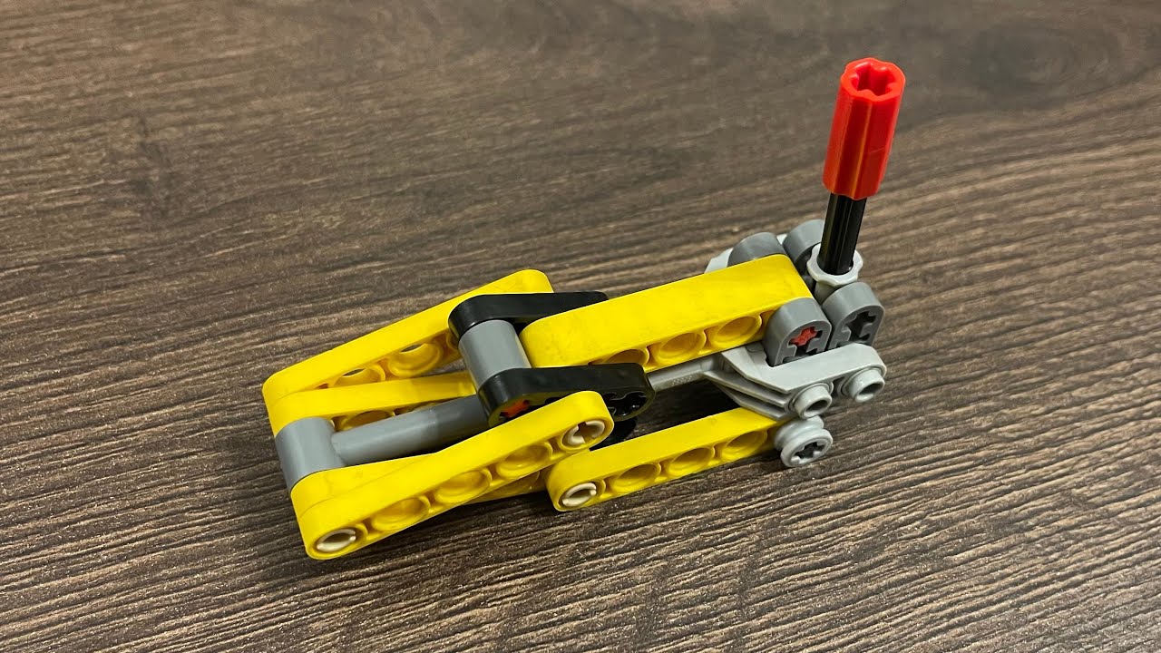 LEGO Technic Small Scissors Jack Tutorial