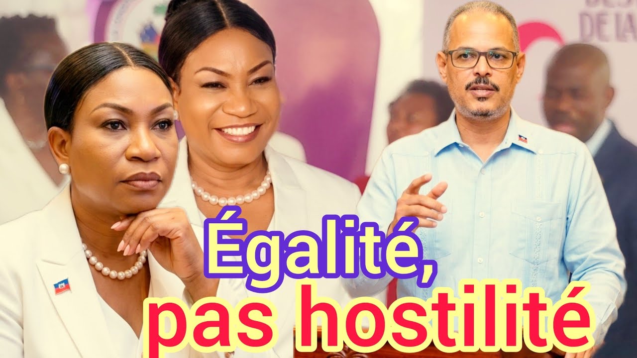 PM Fils-Aimé :Vers une Haïti inclusive L'engagement du Gouvernement pour l'égalité des genres.