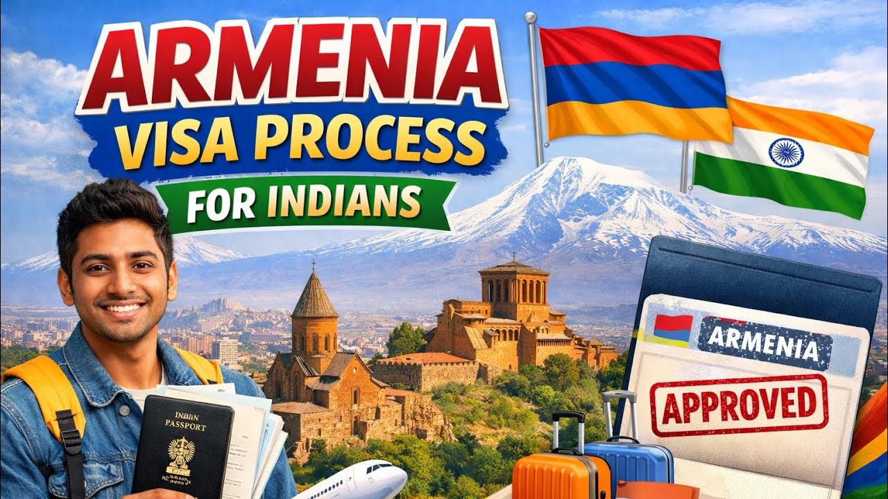 Armenia visa process for Indian |  अर्मेनिआ वीसा कैसे ले #armenia #trending #visa #youtube