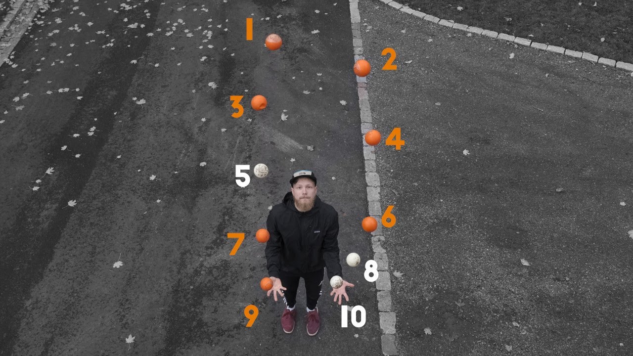 My Journey To 10 (Russian) Balls Juggling | Finnish Record