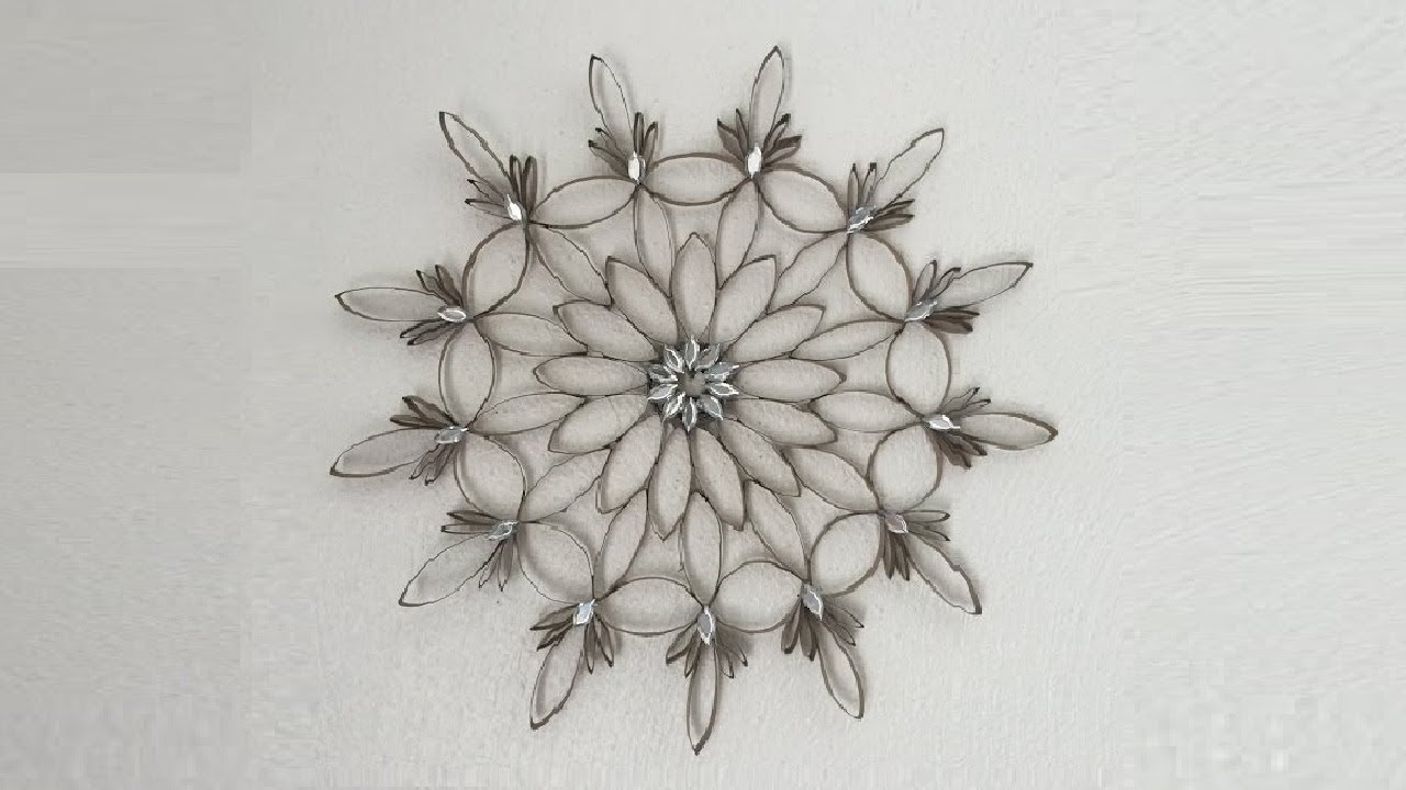 DIY: Recycled Paper Towel Roll WALL ART by {MadeByFate} #39