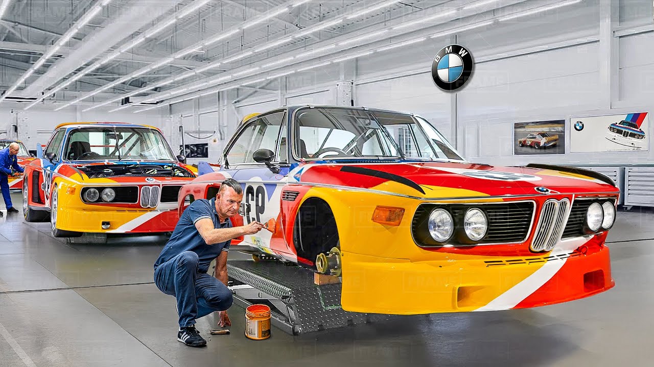 Full Restoration of 50-Year-Old BMWs into Art Cars