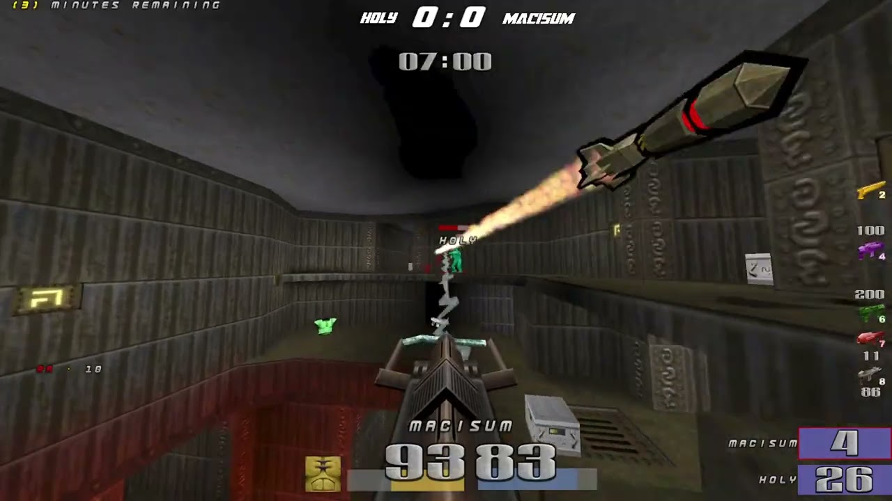 QuakeWorld Kombat Duel 9 - Macisum vs HoLy
