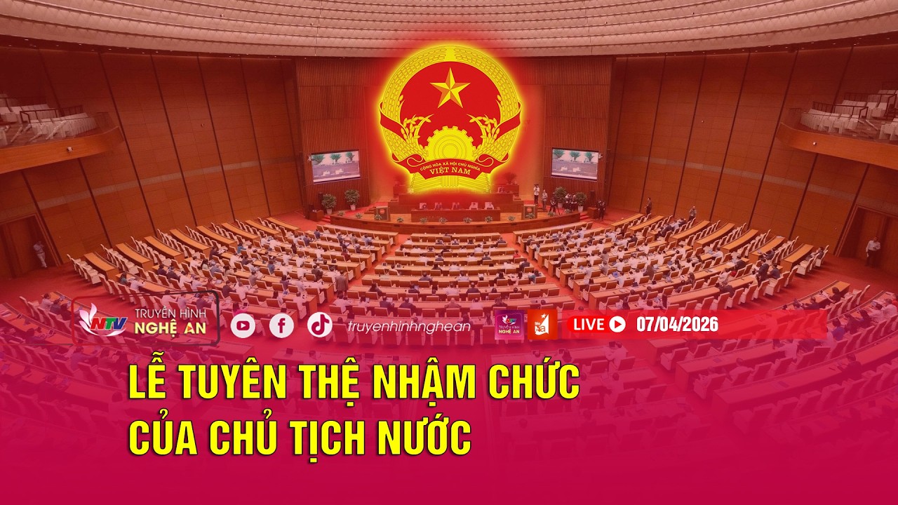 🔴Trực tiếp - Lễ tuy&ecirc;n thệ nhậm chức của Chủ tịch nước T&ocirc; L&acirc;m