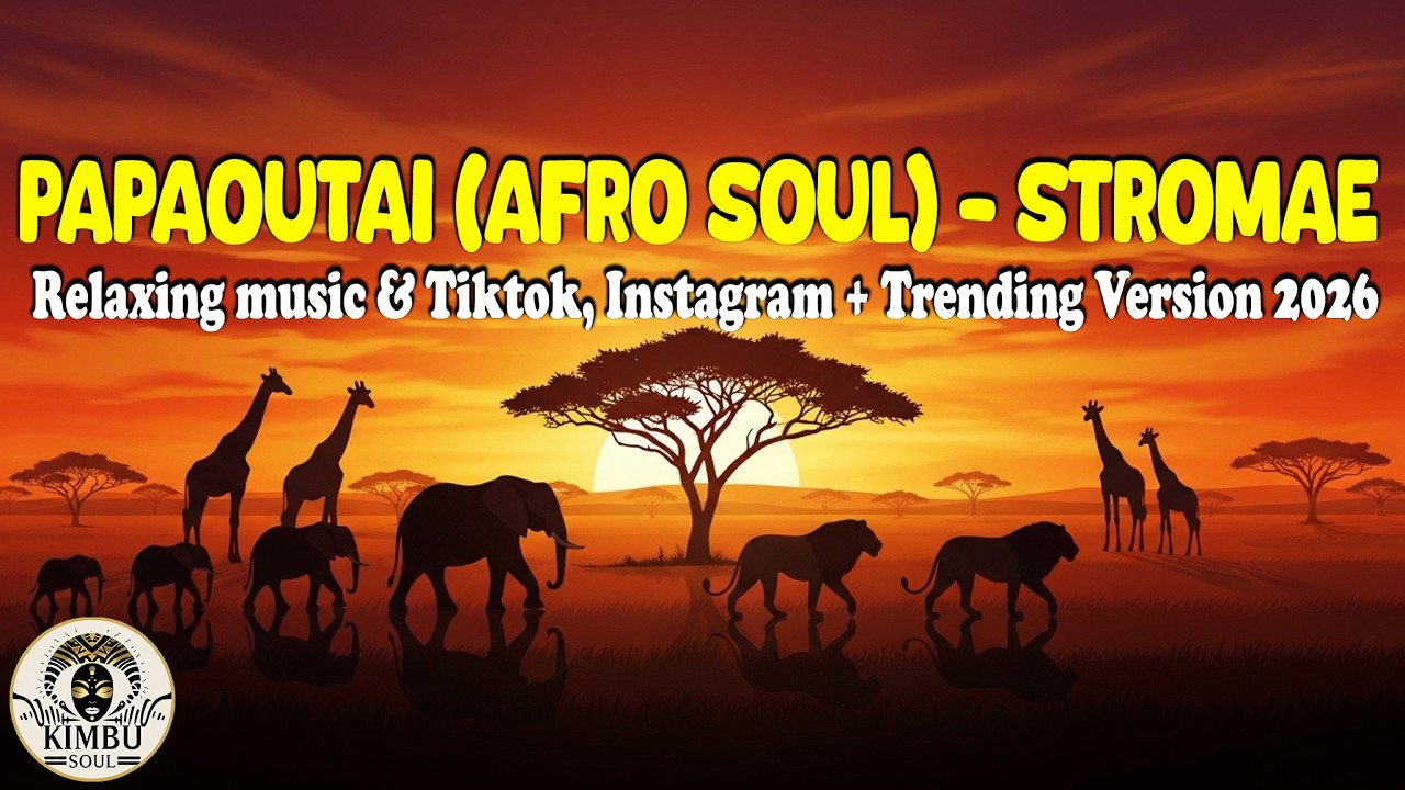 Papaoutai (Afro Soul) - Stromae | relaxing music | Tiktok Trending Version