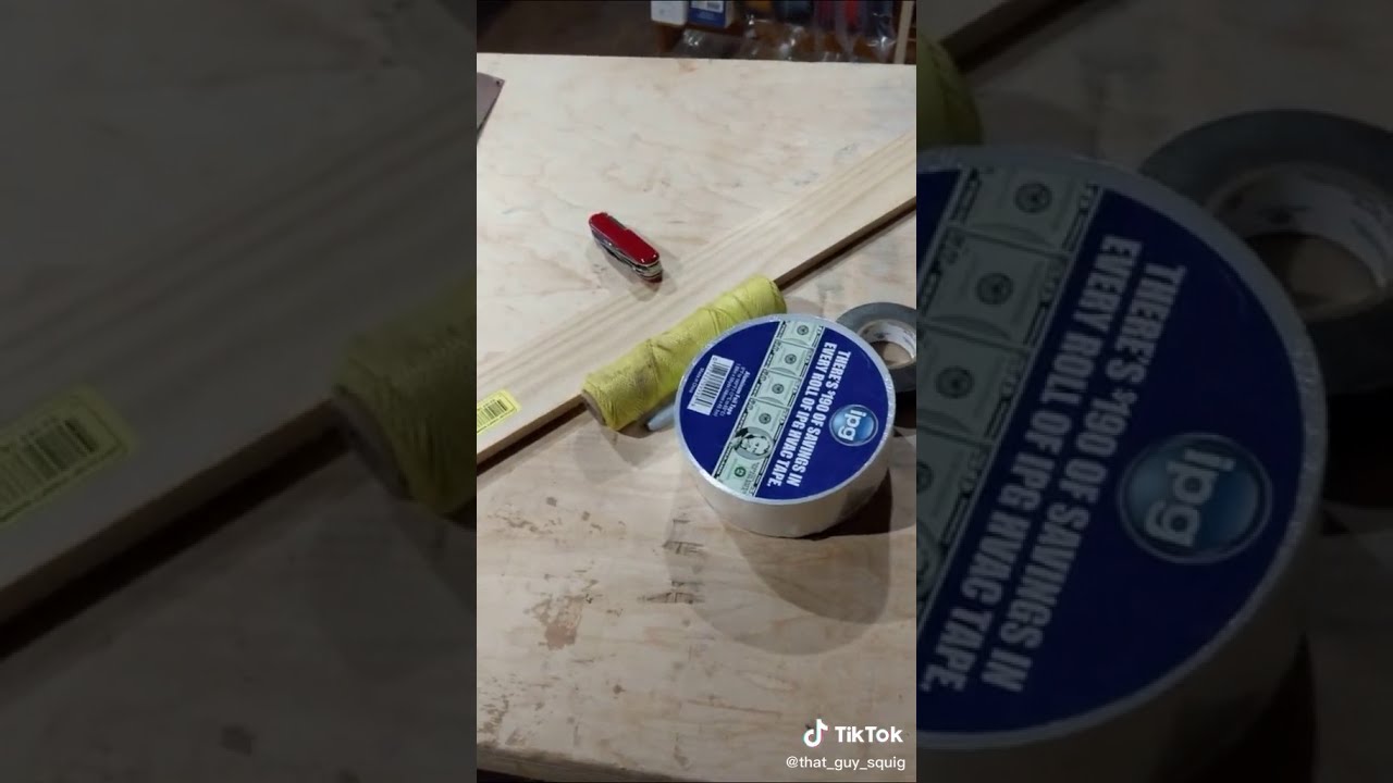 Adam Savage's $5 prop sword with only a swiss army knife