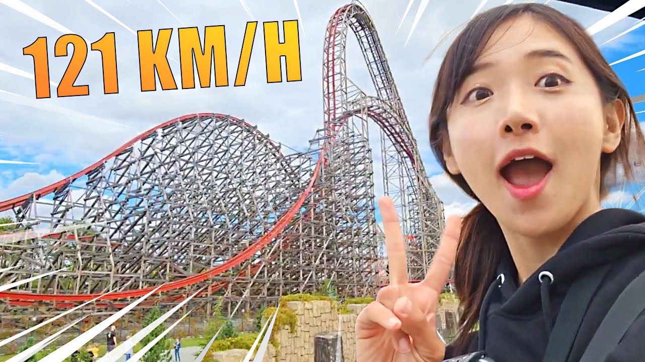 My Birthday, Rainbows, And The Biggest Wooden Roller Coaster!
