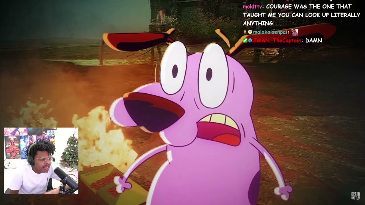 ImDOnrtai Reacts To Scooby Doo Vs Courage The Cowardly Dog Battle