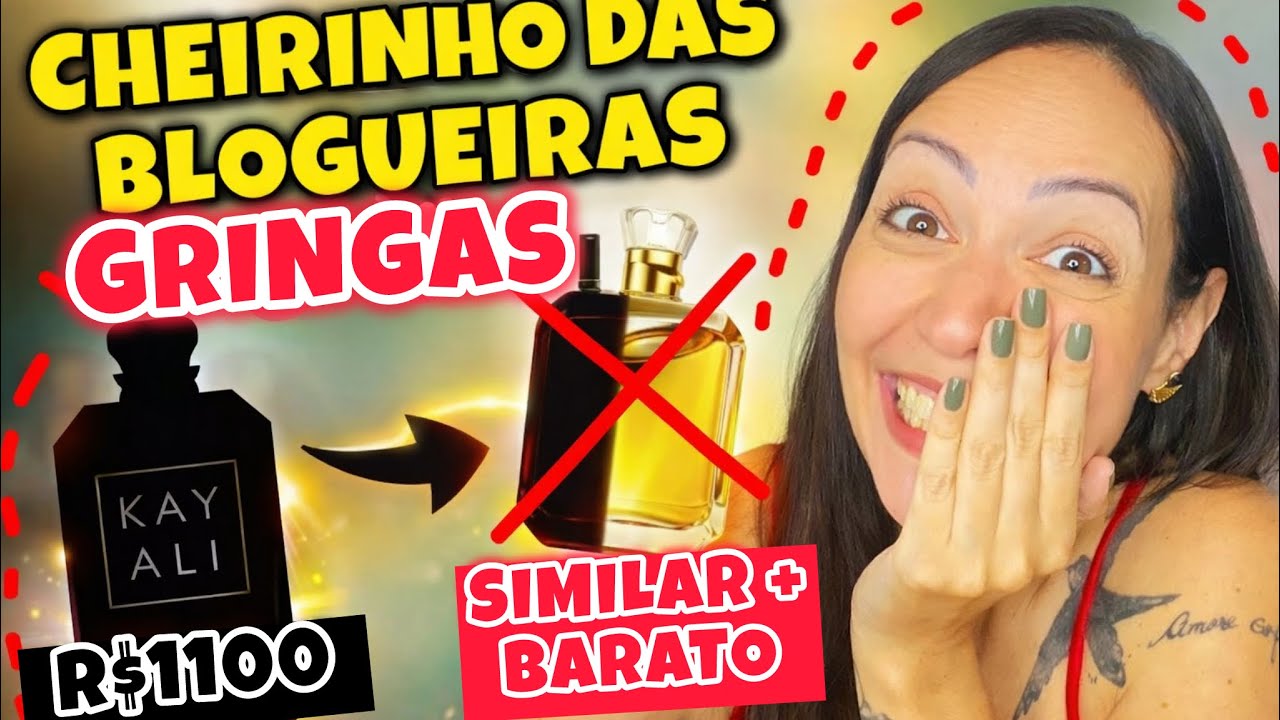 Tenha O CHEIRO das BLOGUEIRAS GRINGAS pagando BEM MENOS nesse PERFUME SIMILAR 👏 