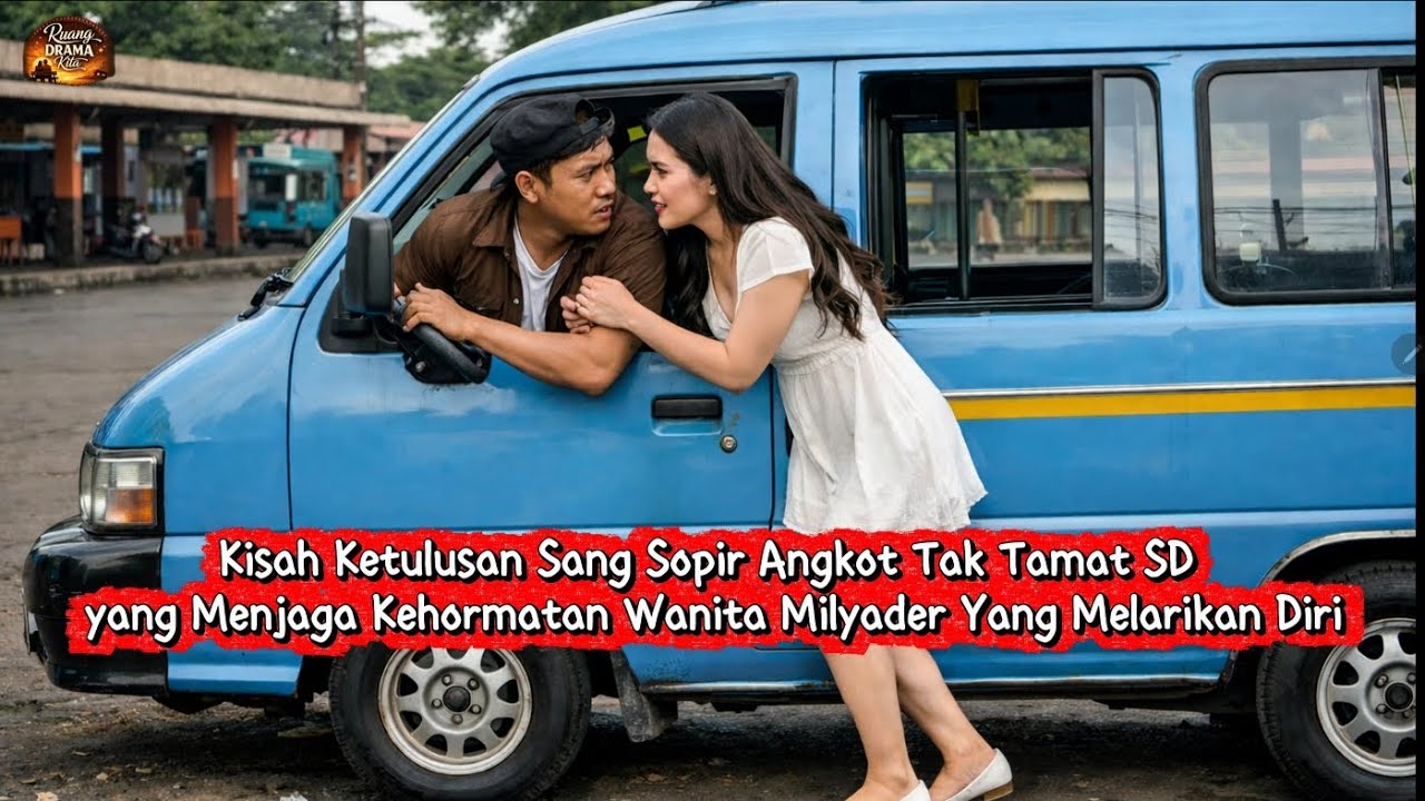 Kisah Tulus Sopir Angkot Tak Tamat SD yang Menjaga Kehormatan Wanita Milyader Yang Melarikan Diri