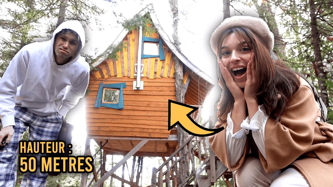 On a pass&eacute; 24H dans une cabane DANS LES ARBRES