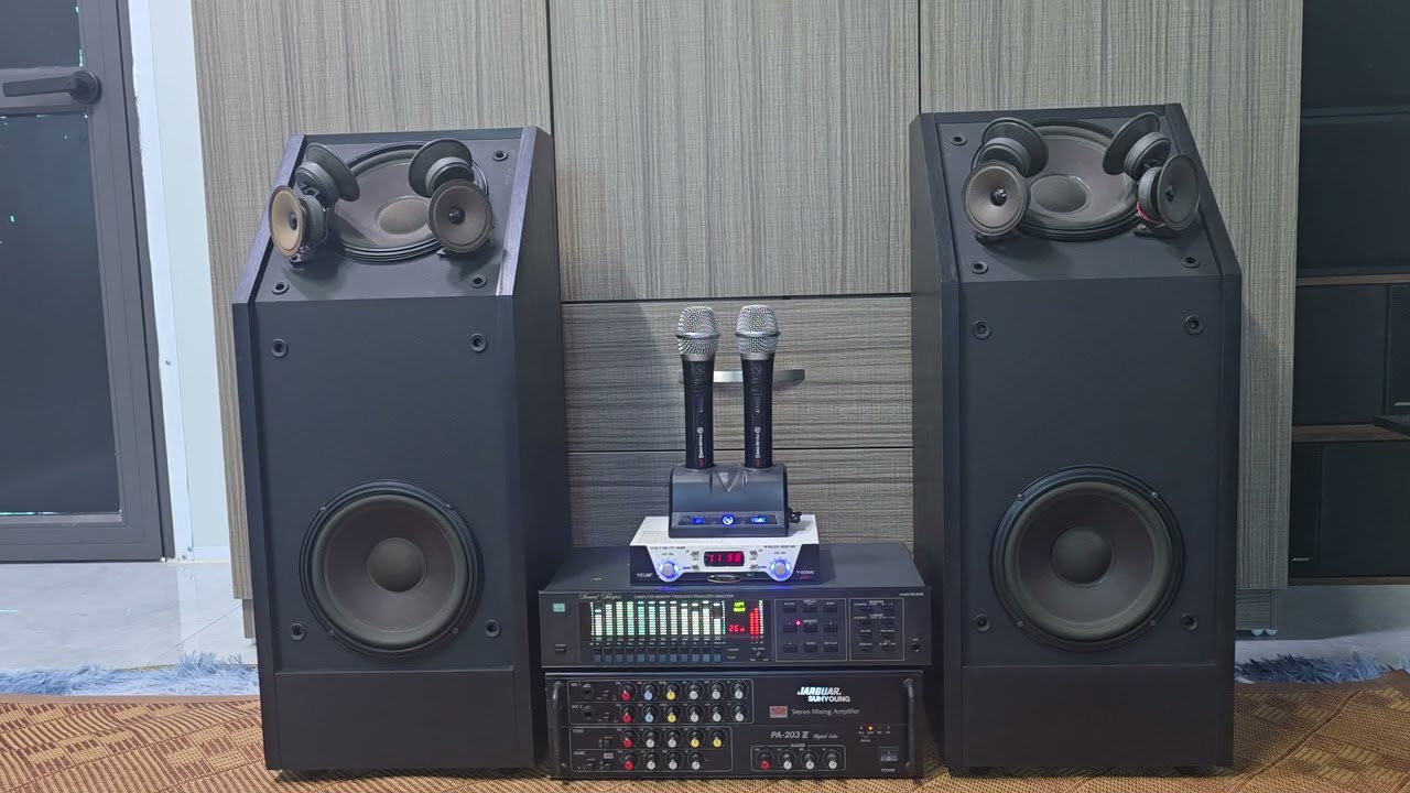 BOSE 601-III + JARGUAR PA-203III+ADC SS-325X + YEUM 939W