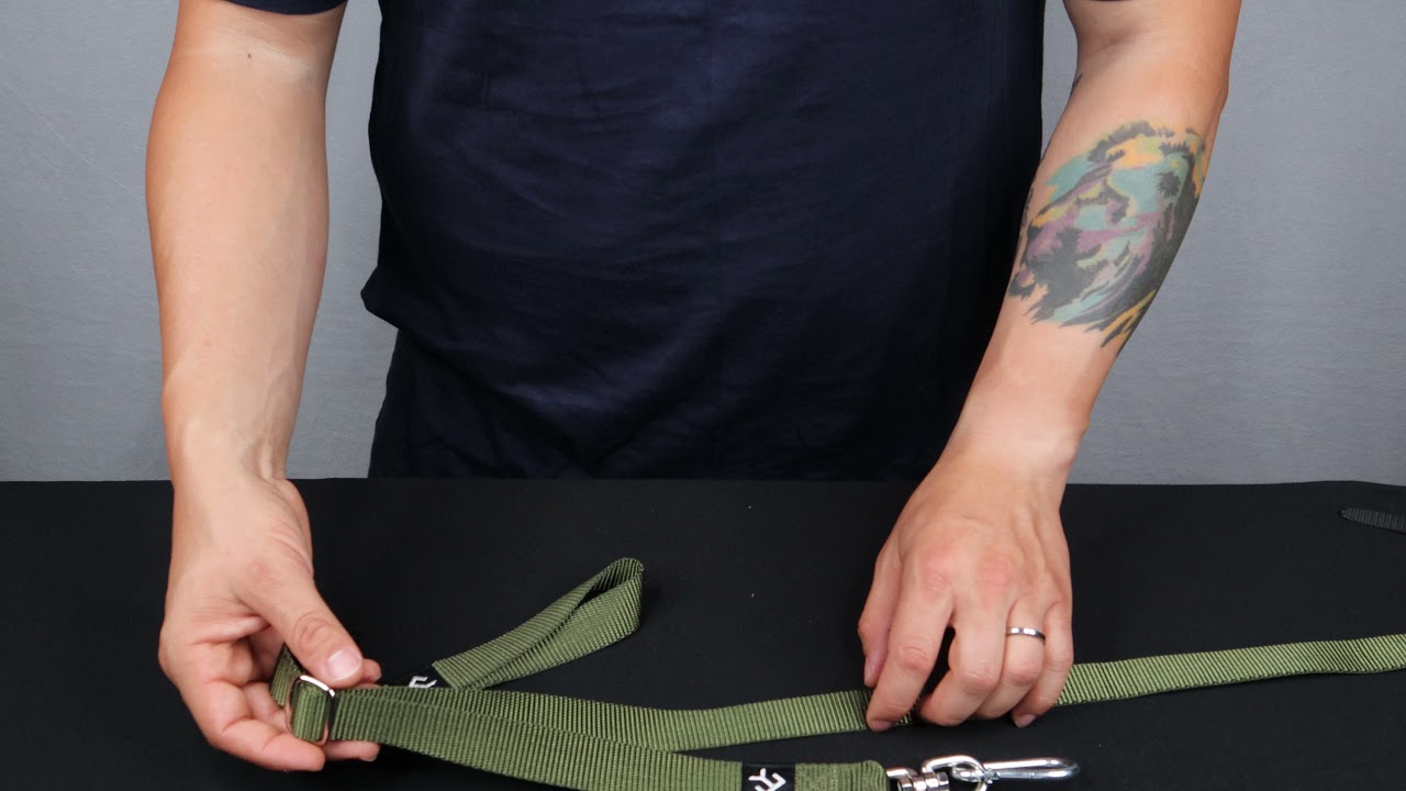 How to adjust The Multipurpose Strap and EY Leash kit.