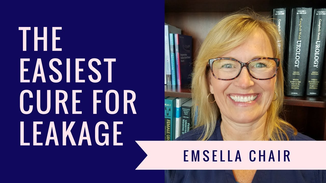 Easy cure for incontinence!  EMSella!