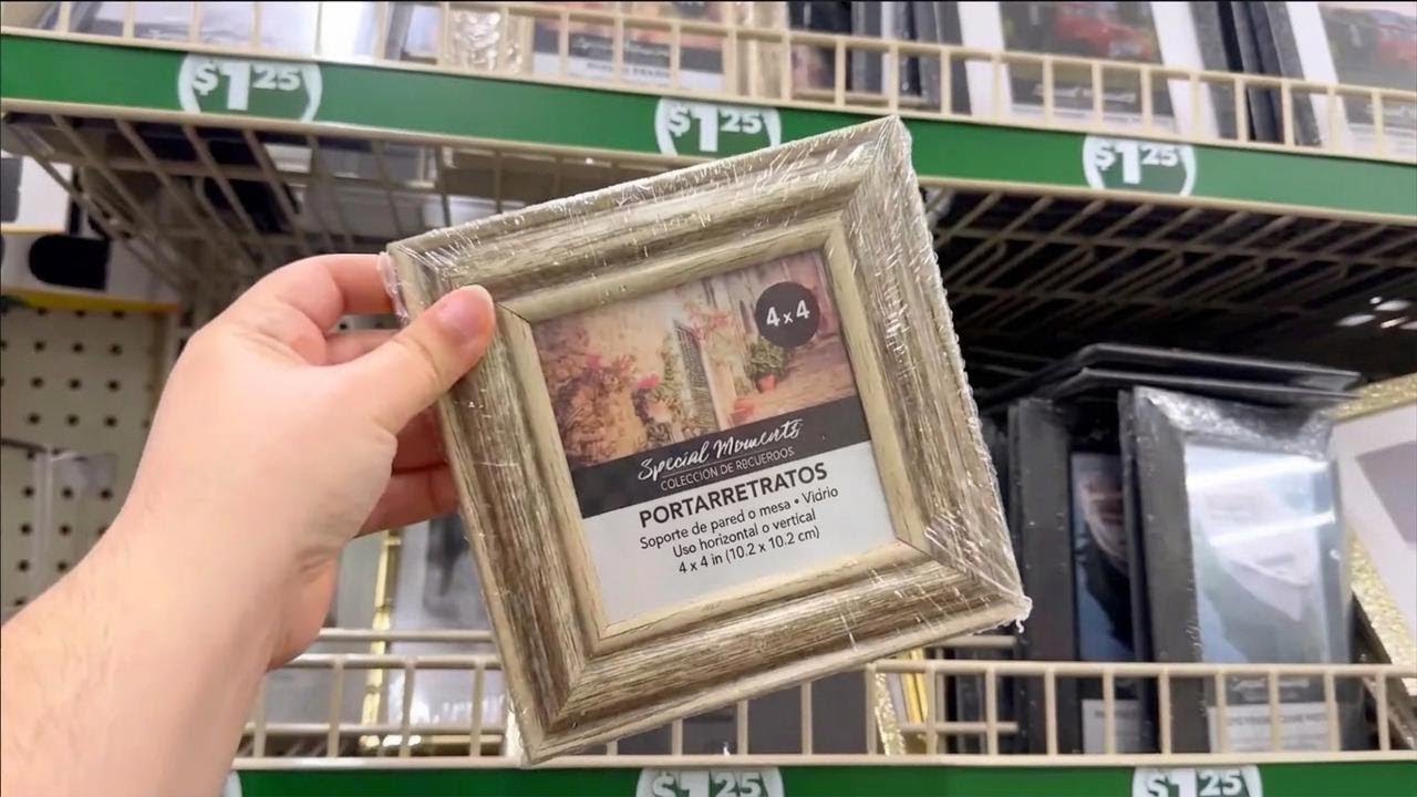 Compra un portarretratos del s&uacute;per: esta idea para la entrada te va a encantar!