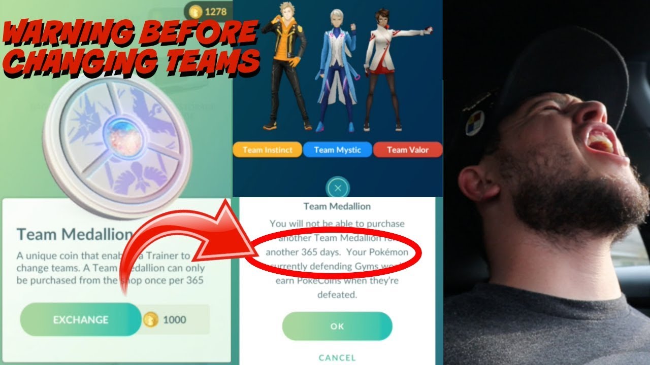 I CHANGED TEAMS IN POKEMON GO ! WATCH BEFORE YOU CHANGE TEAMS (TOP 5 TIPS)