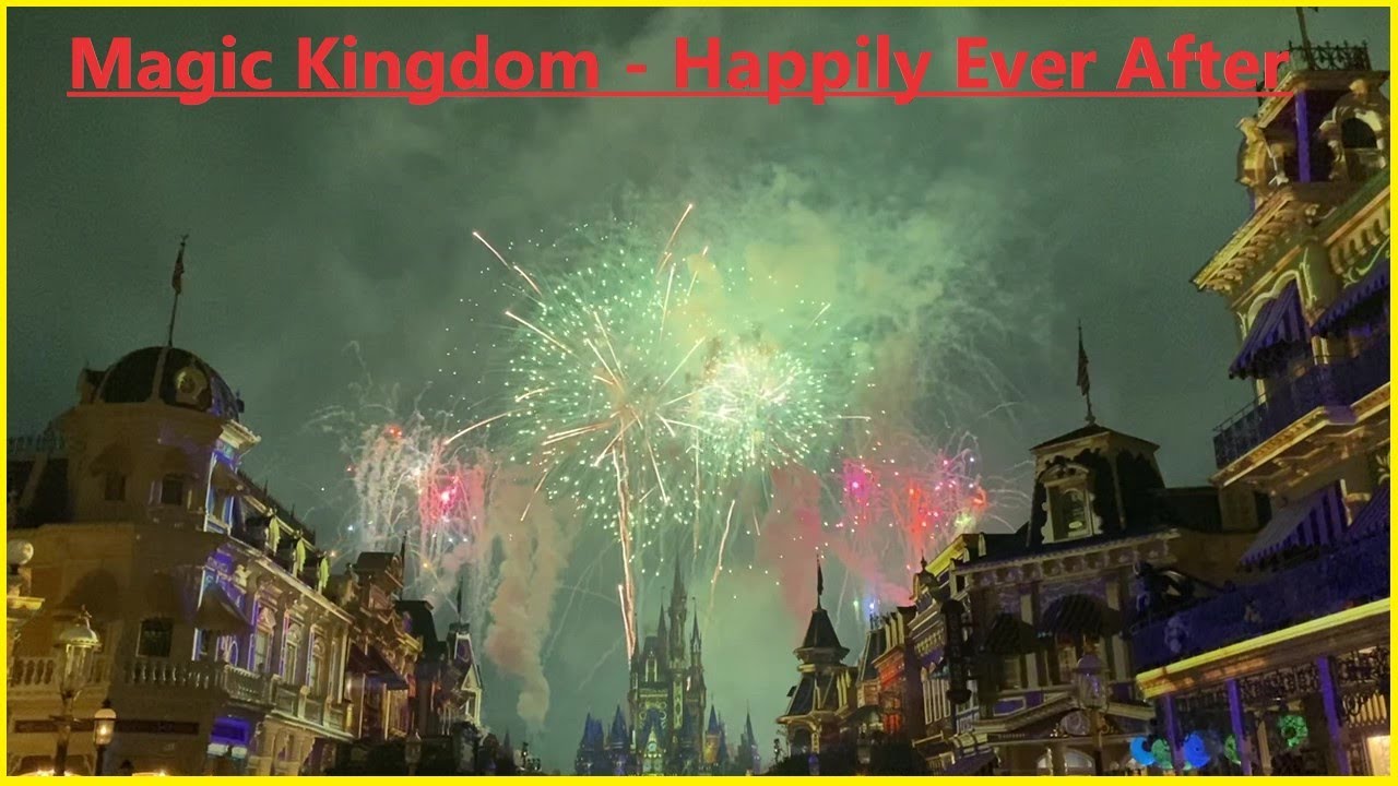 Magic Kingdom - Happily Ever After 2024 - 4k
