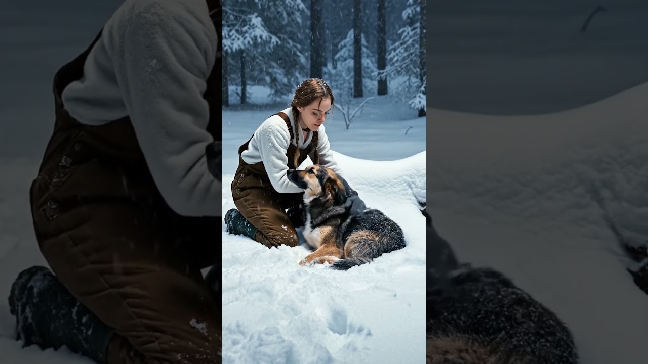 FROZEN DOG RESCUE &mdash; BLIZZARD NIGHT | &minus;71&deg;C
