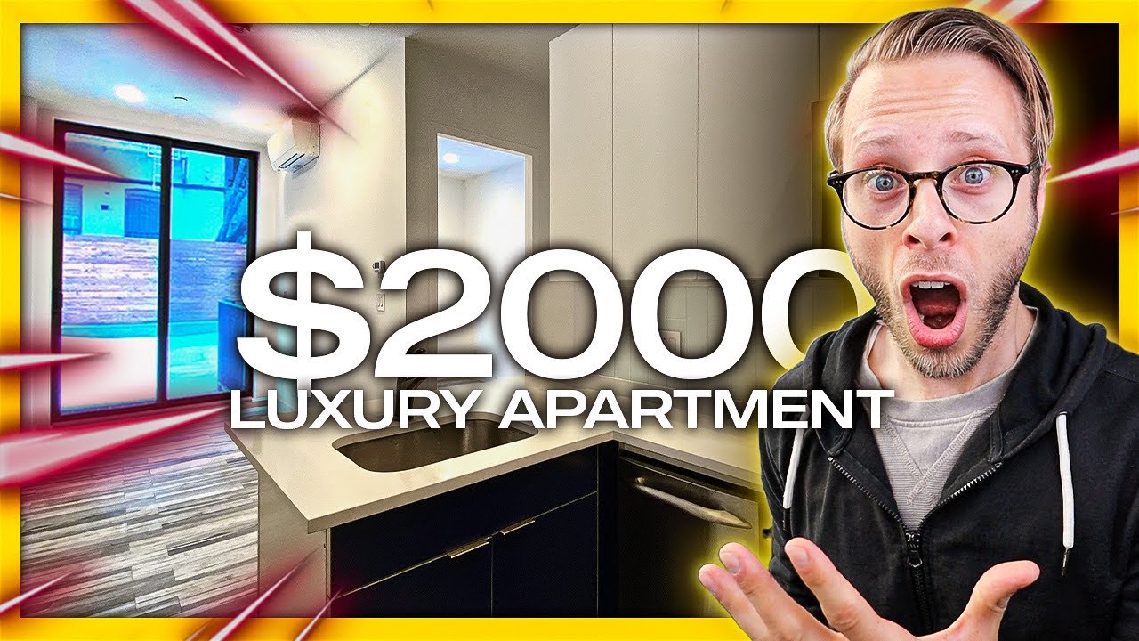THIS $2,000 JAW-Dropping Luxury Duplex has 2-Floors & 2-Baths!
