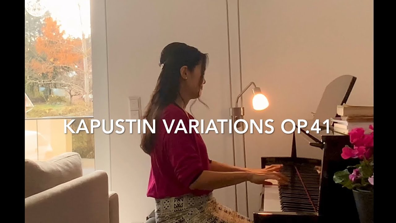 Nikolai Kapustin  Variations op.41  カプースチン　バリエーションズop.41