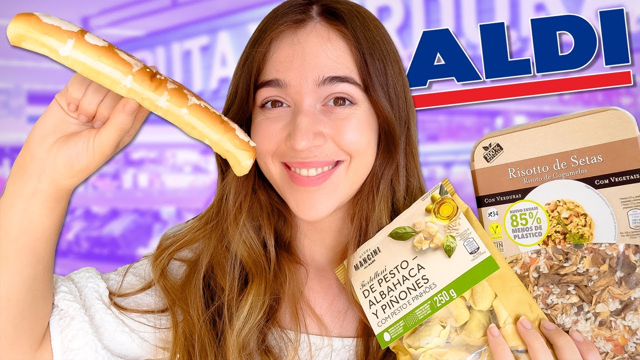 24 HORAS COMIENDO CON PRODUCTOS DE ALDI| Atrapatusueño