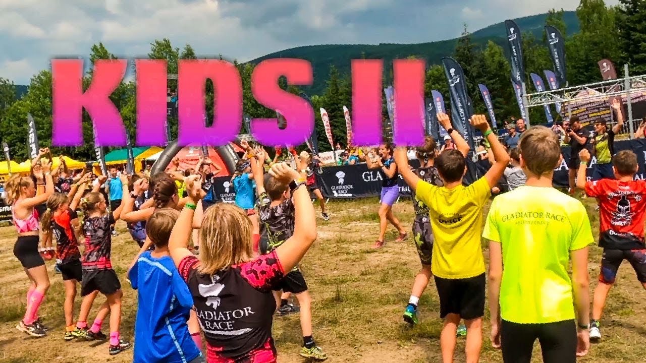Gladiator race/Runmageddon - Kids II, Harrachov 2021