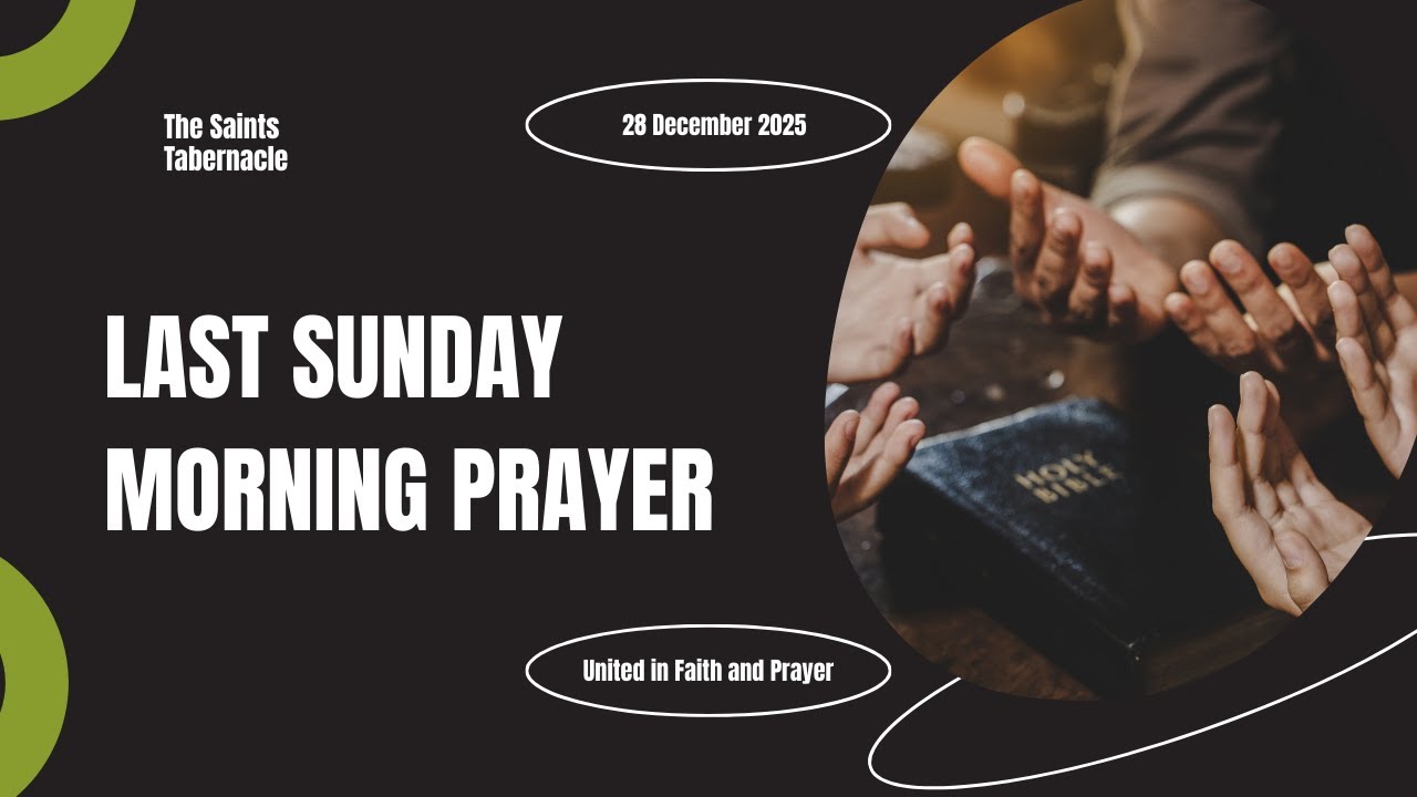 Last Sunday Of Year | Sunday 28th December, 2025