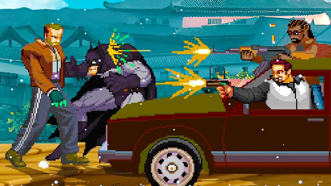 NIKO Bellic (GTA IV) vs BATman - HYPER Ultimate EPIC FIGHT!