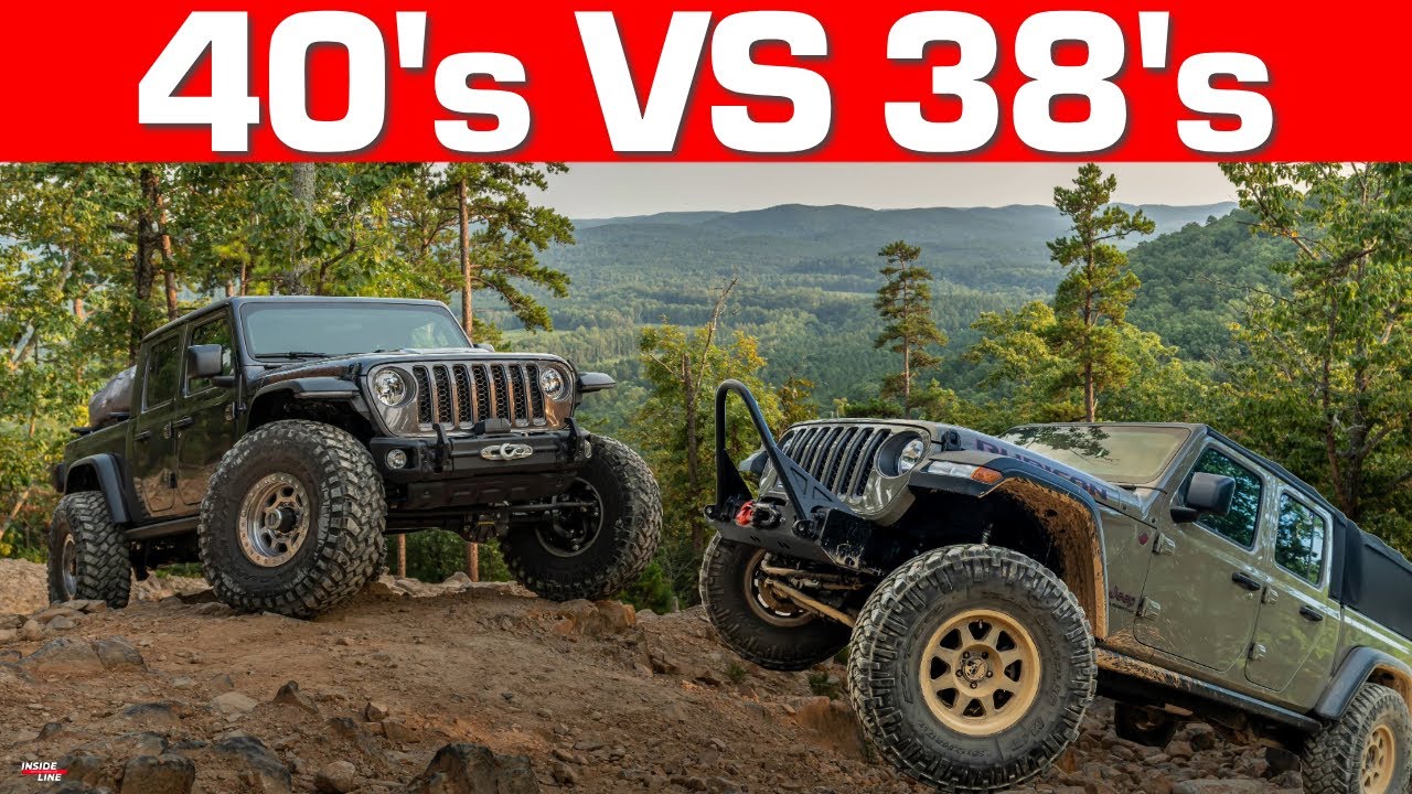 38 Versus 40 Inch Tall Tires For The Jeep Gladiator (Which Is Best and Why) | Inside Line