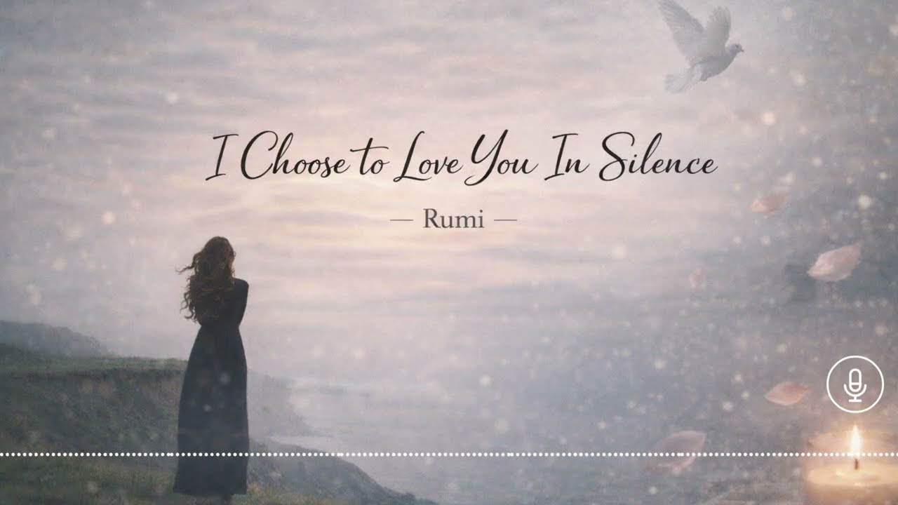 I Choose to Love You in Silence | English Poem | Rumi | Soul Verses