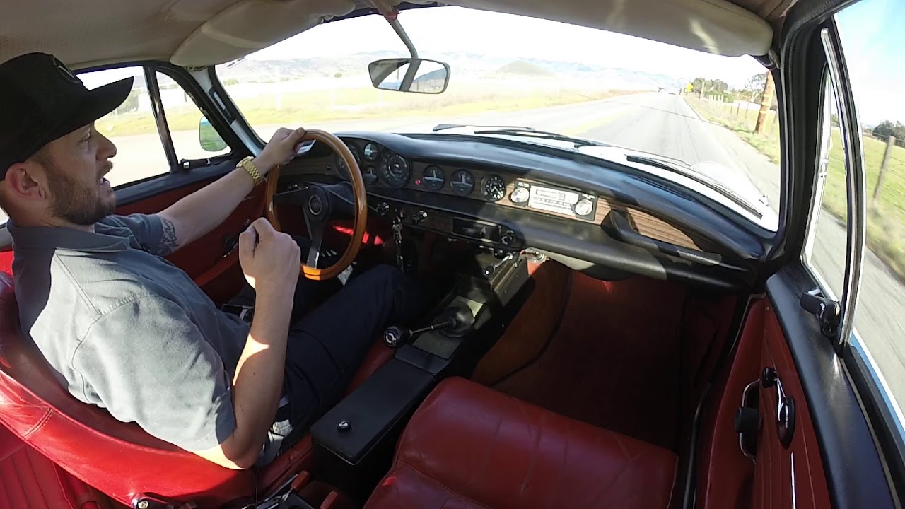 Volvo P1800 test drive