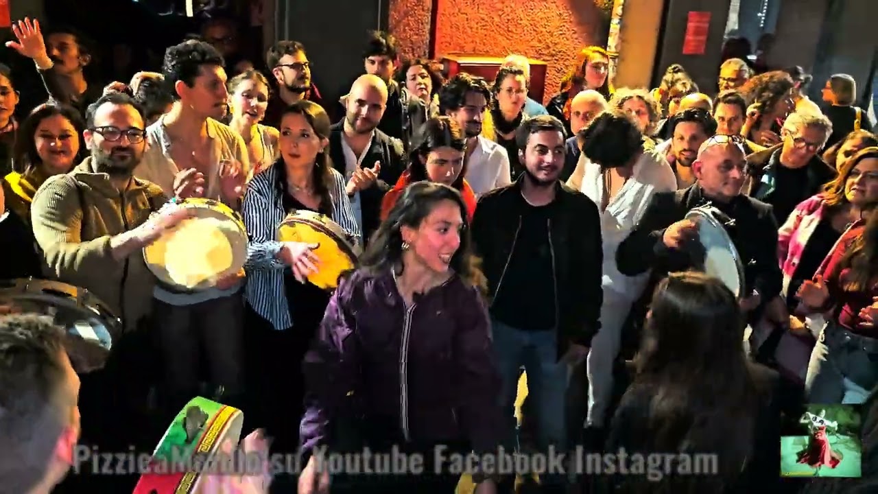 Monk ronde dopo concerto Canzoniere Grecanico Salentino 2025