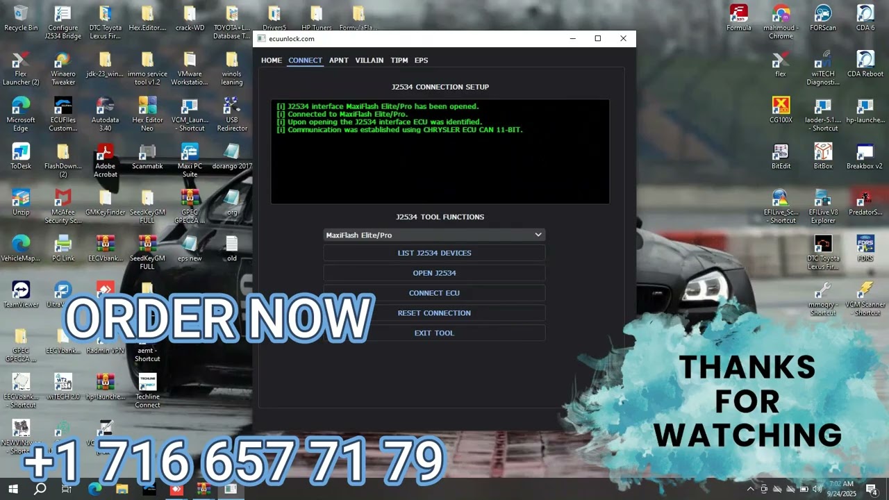 ECU VILLAIN V2.0 &ndash; The Ultimate Chrysler ECU Tool | Skim Delete, VIN Edit & More!