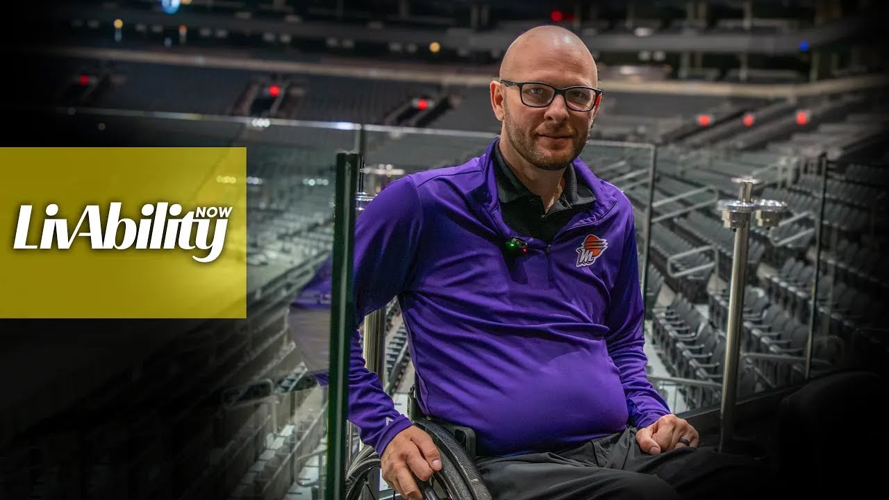 Being an accessibility coordinator for the Phoenix Suns/Phoenix Mercury