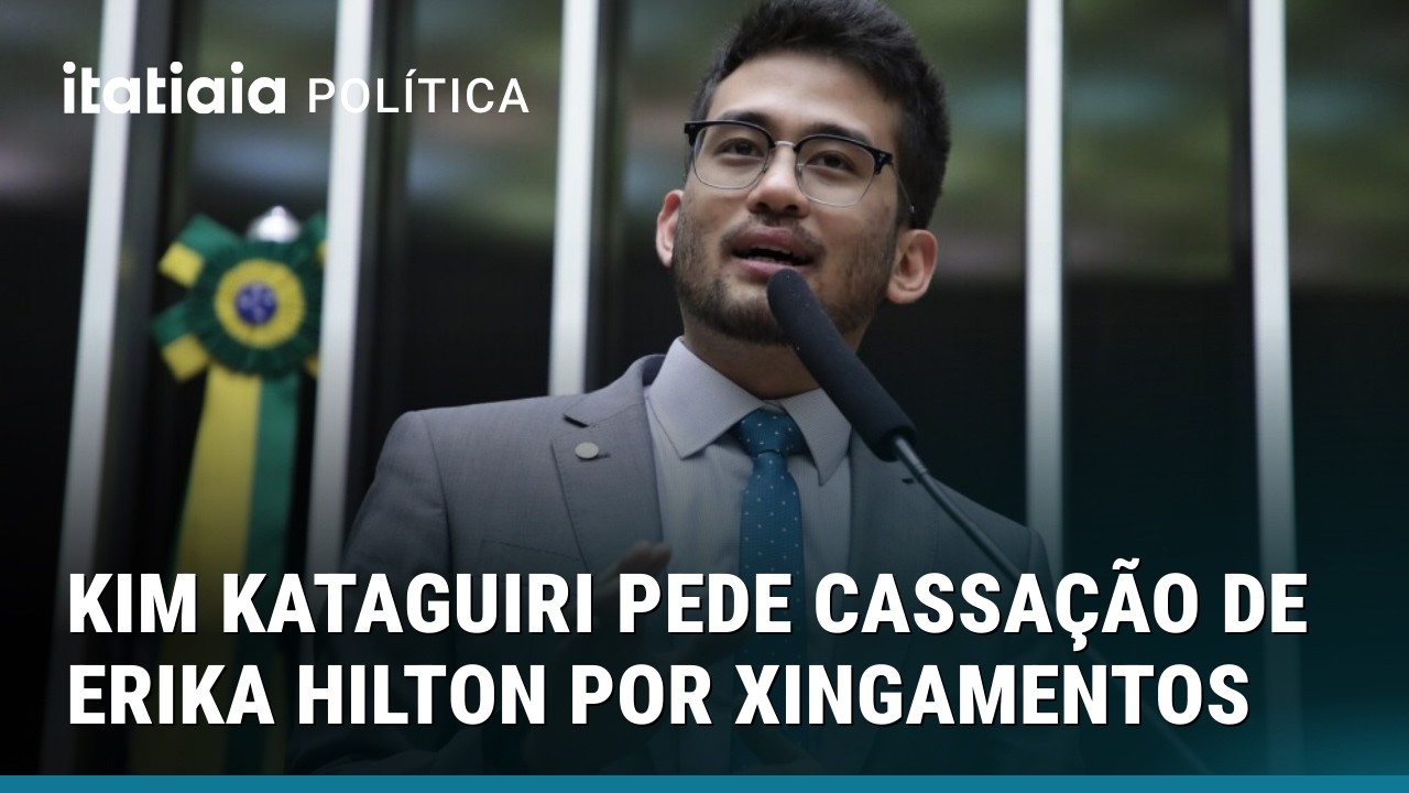 KIM KATAGUIRI PEDE CASSAÇÃO DE ERIKA HILTON POR XINGAMENTOS