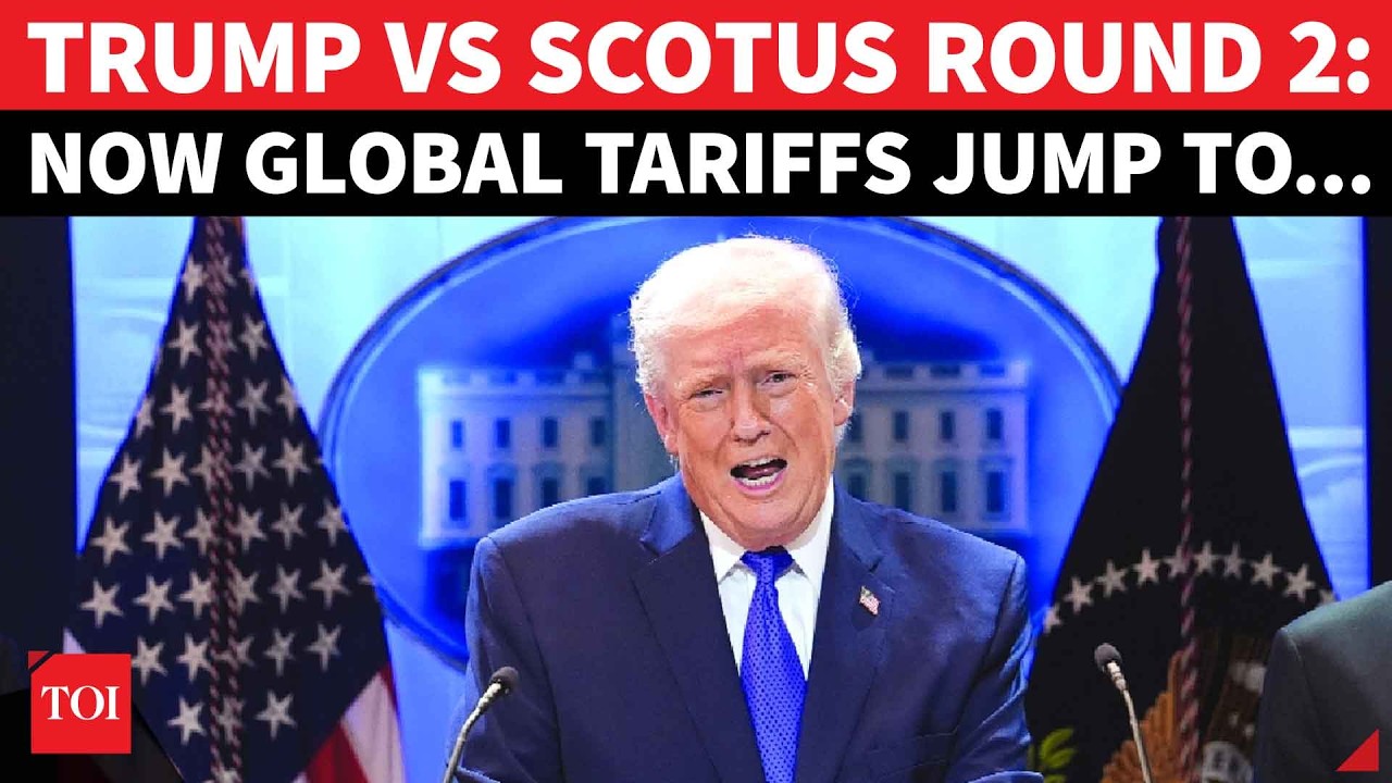 Trump ‘GOES OFF THE RAILS’ After Supreme Court Ruling, Slaps 15% Tariffs On All Countries
