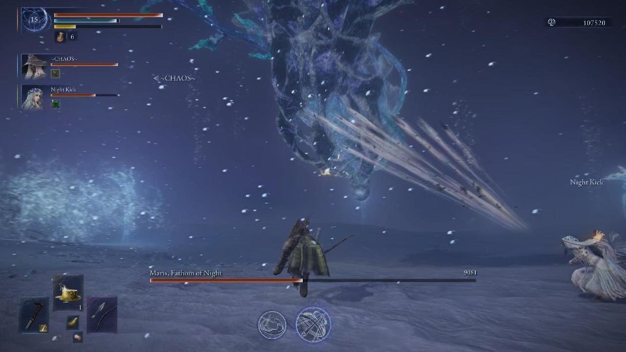Bow, Doll, and Sorceress walk into the sea