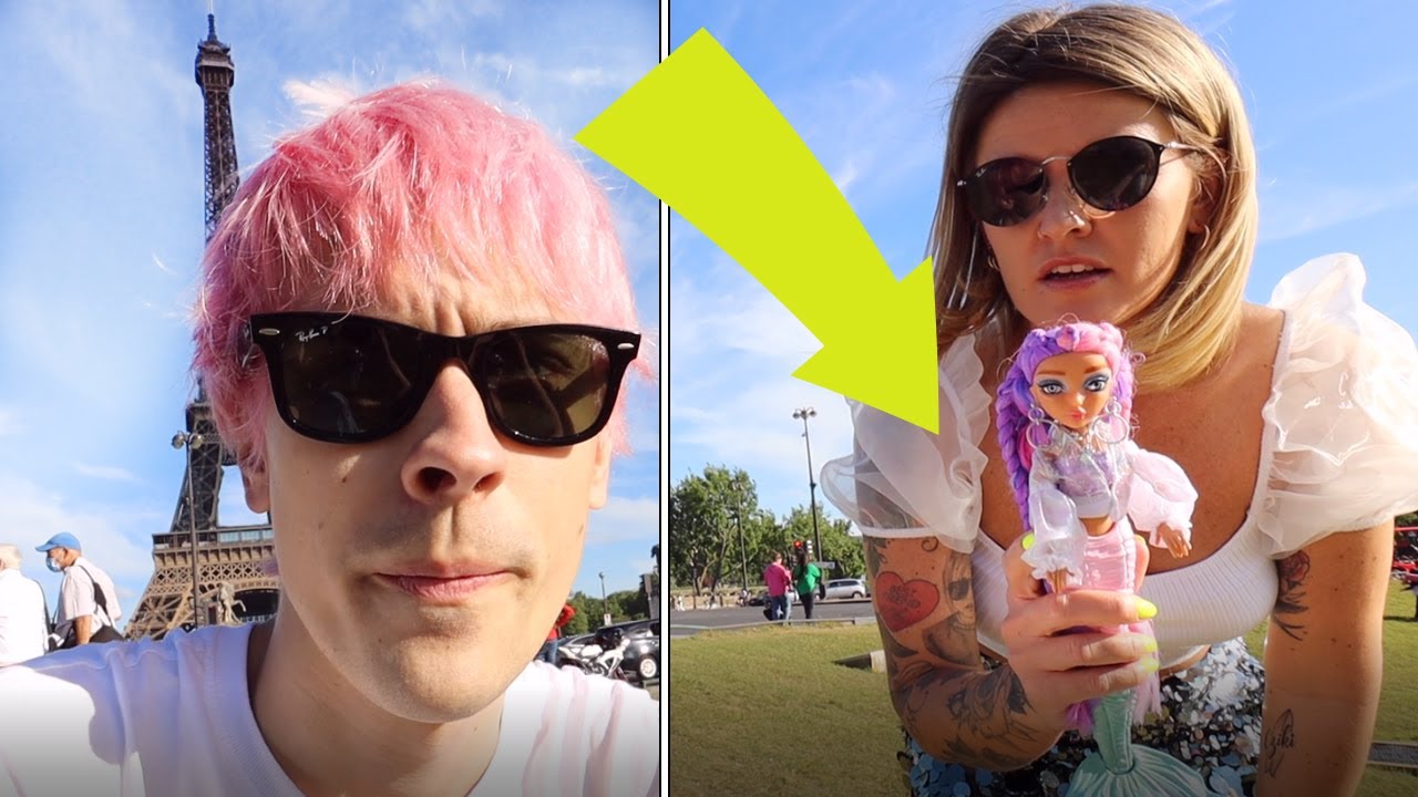 PAWEŁ MALINOWSKI I JA SZUKAMY SYRENEK MERMAZE🧜🏽‍♀️W PARYŻU
