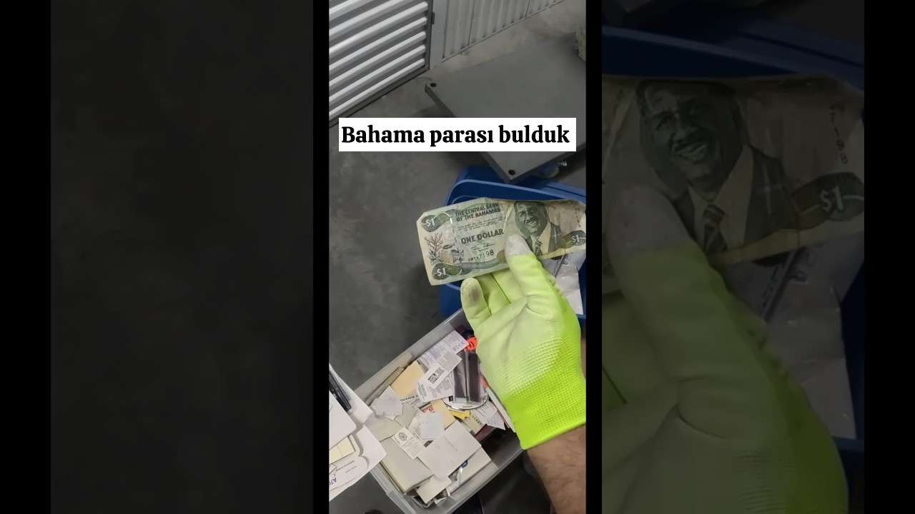 Bahama parası bulduk #amerika #depo #koleksiyon #antika #altın #g&uuml;m&uuml;ş #para #dolar #bitpazarı