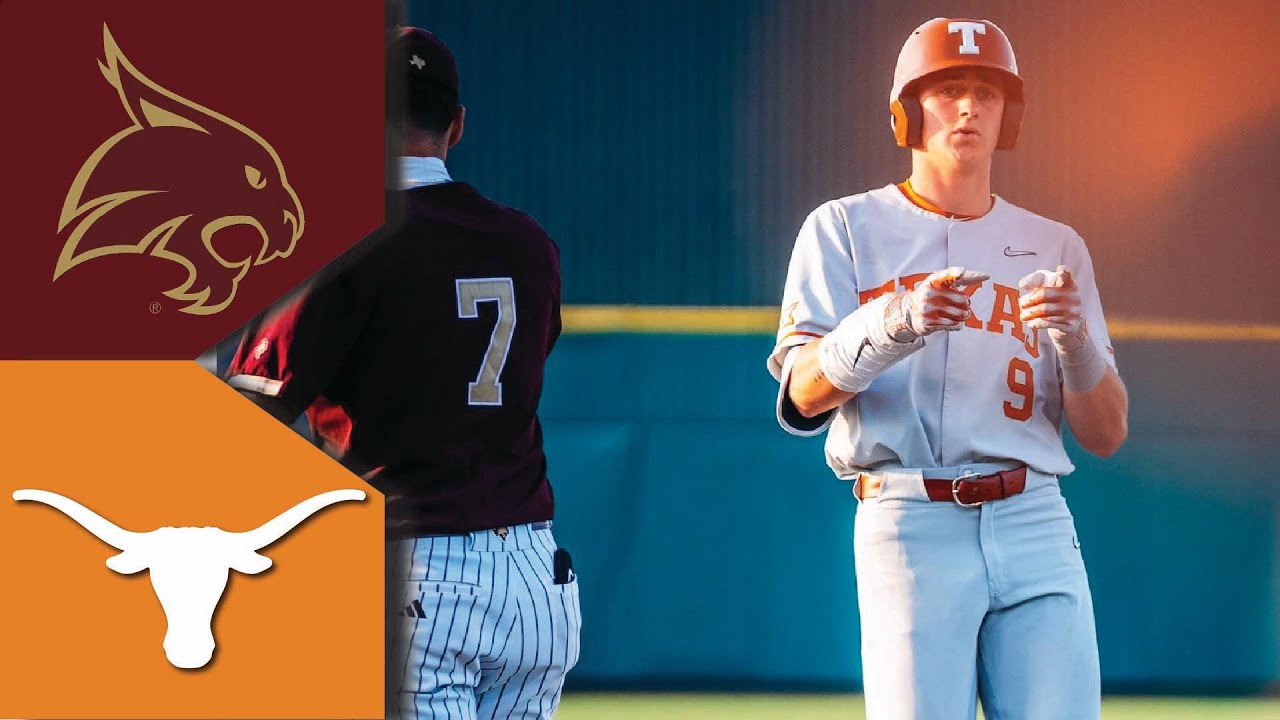 #19 Texas vs Texas State Baseball Highlights | College Baseball Highlights 2023