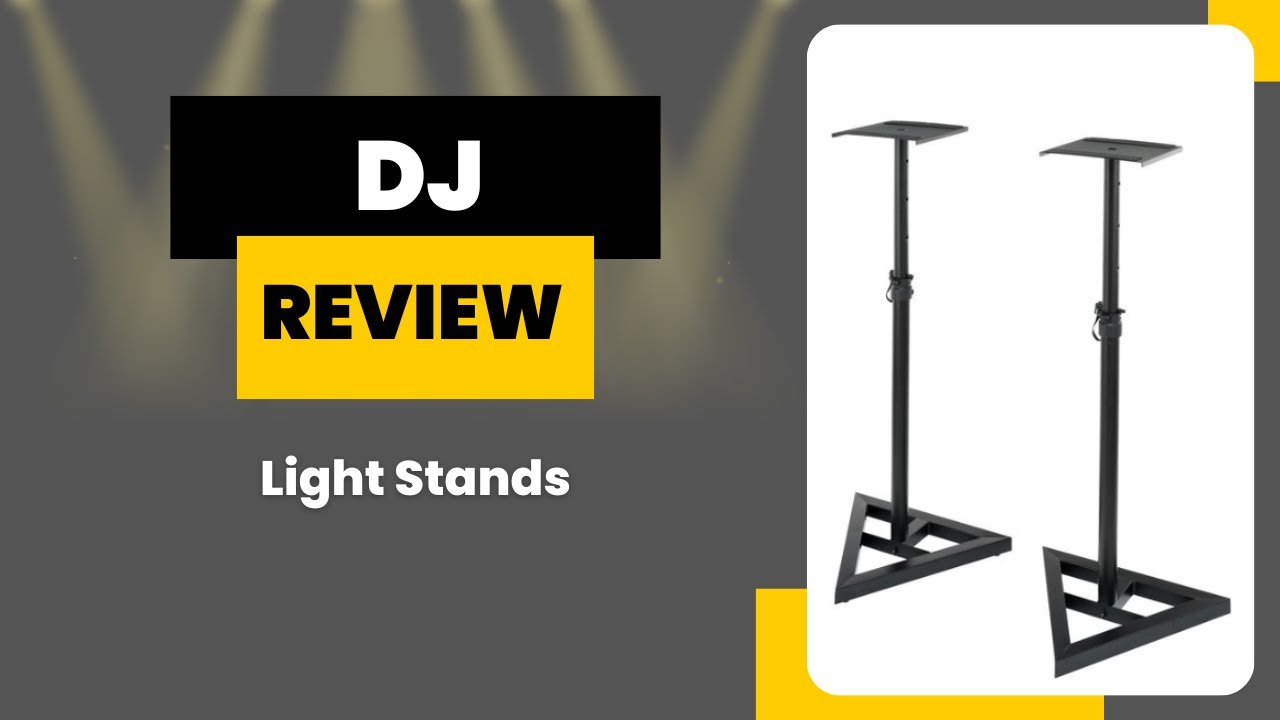 DJ REVIEW - Light stands alternativos