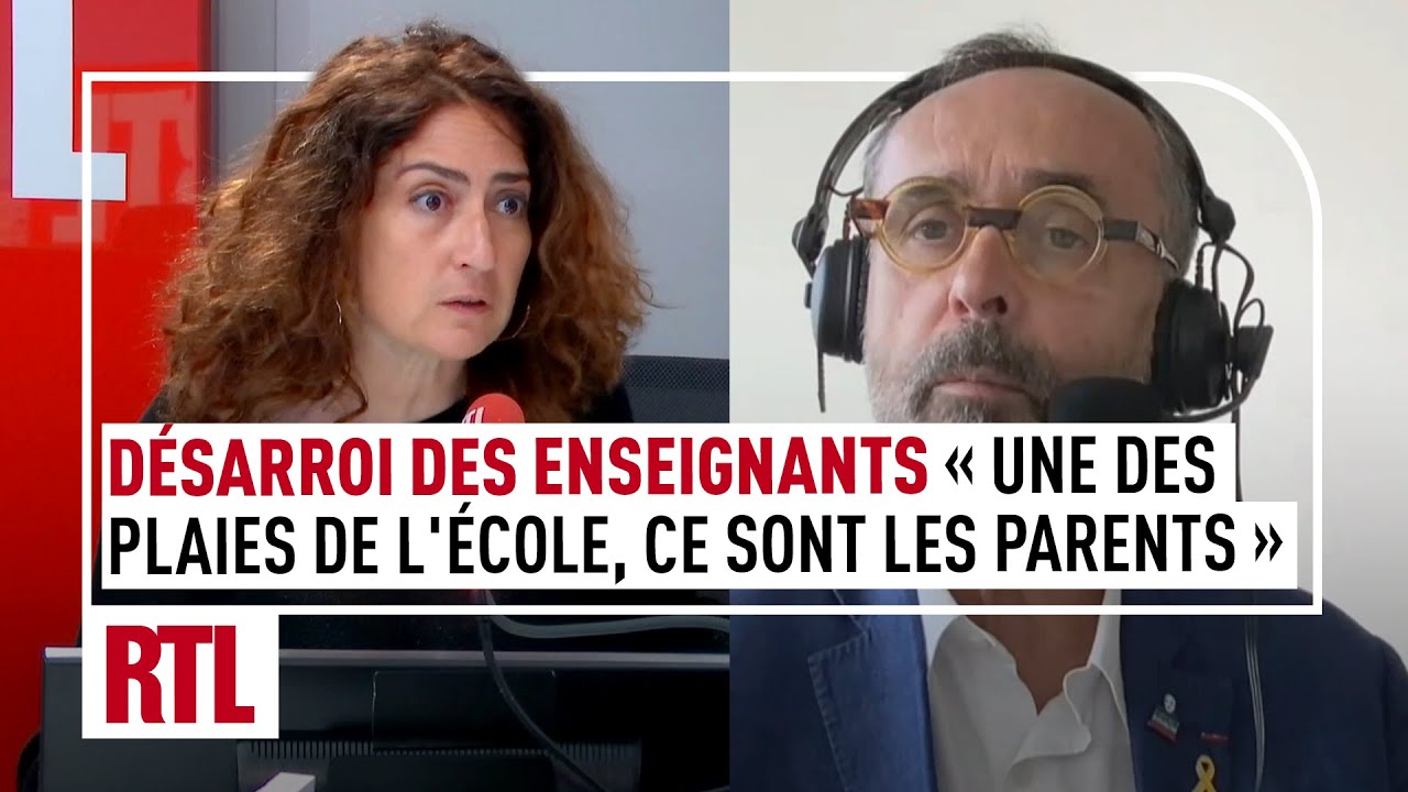 D&eacute;sarroi des enseignants : 