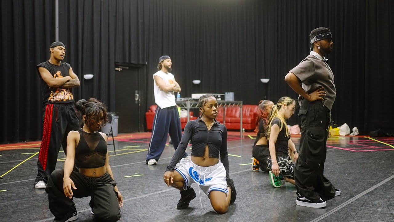 Ice Spice 2024 BET Dance Rehearsal