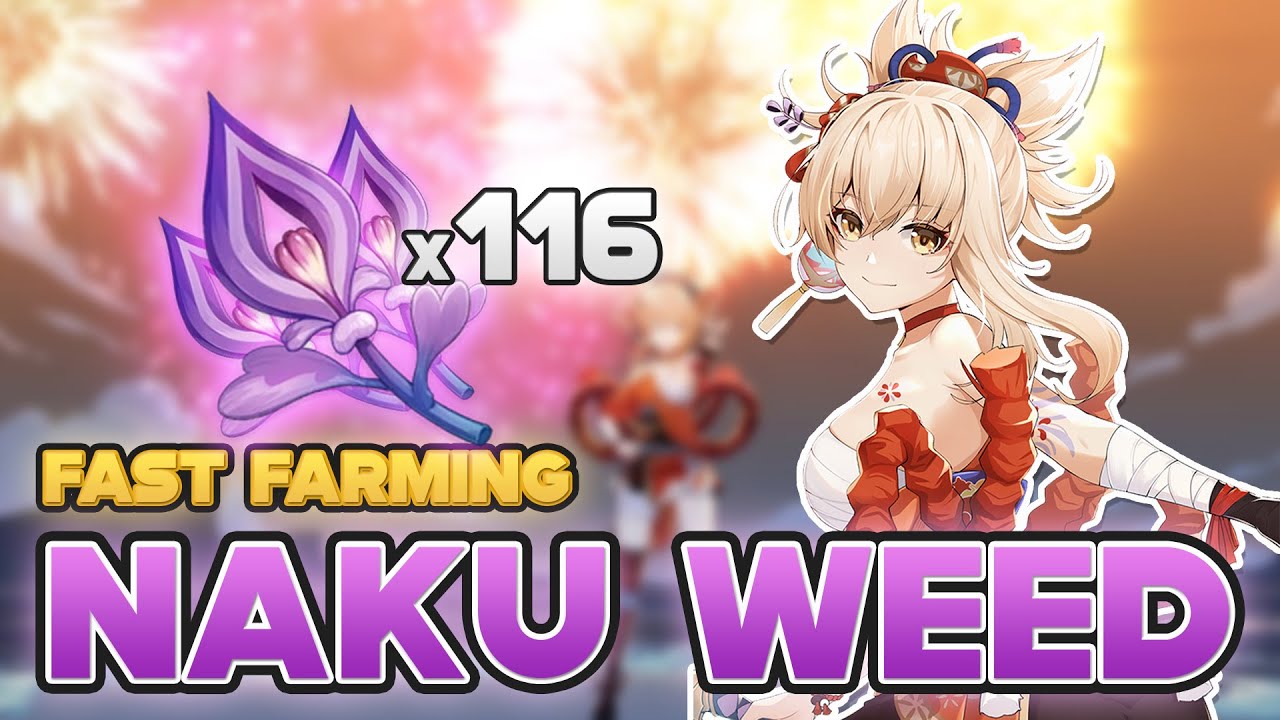 Naku Weed (116 Total): All Farming Locations & Best Routes | Genshin Impact
