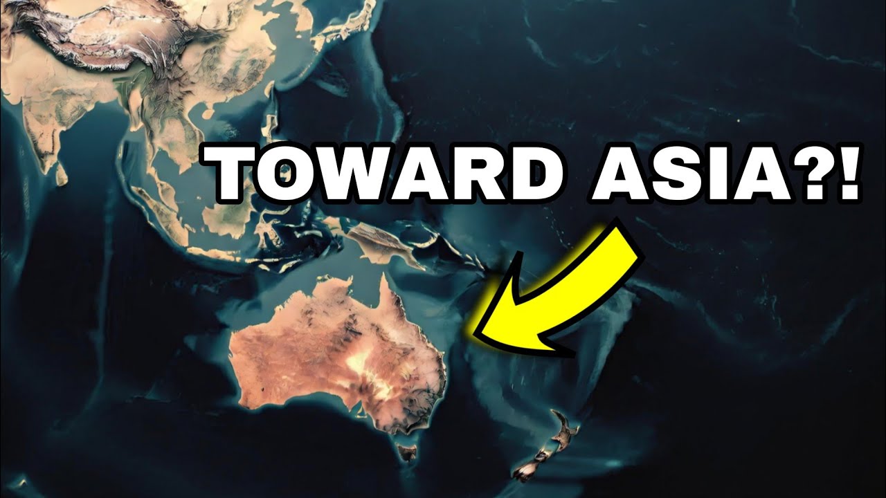 Is Australia Leaving the Southern Hemisphere?