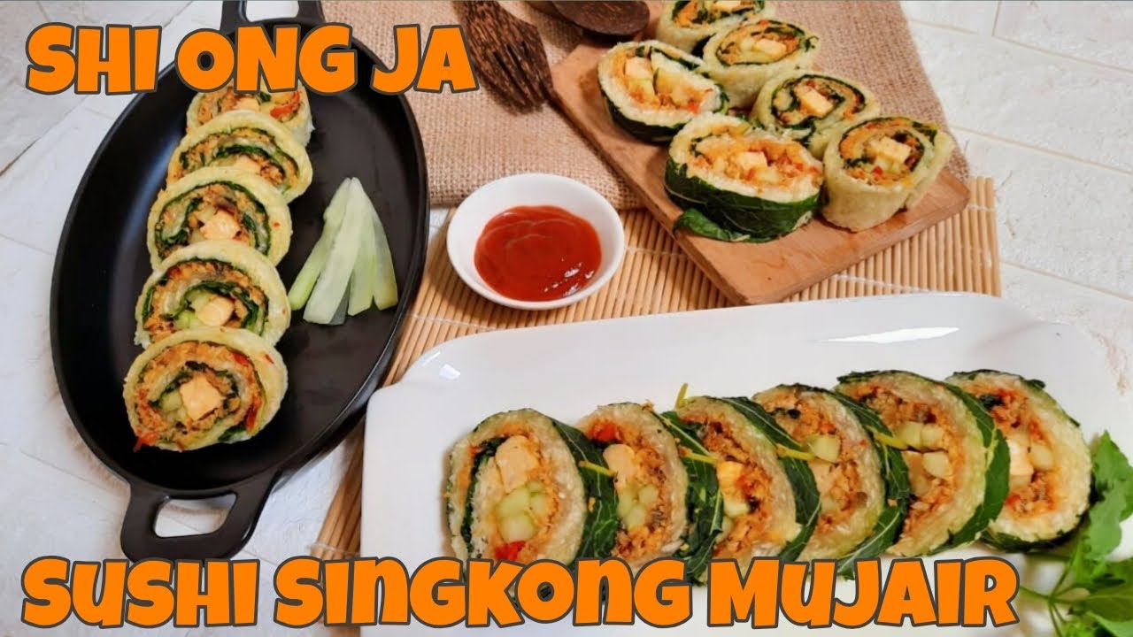 MODIFIKASI PANGAN BERGIZI BERBAHAN BAKU LOKAL || 50K COOKING CHALLENGE || RESEP SUSHI MURAH