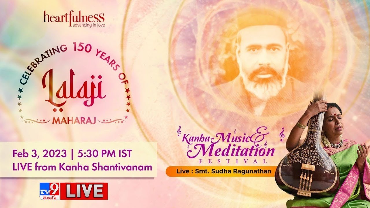 LIVE: Kanha Meditation & Music Festival | Sudha Ragunathan | Heartfulness - TV9